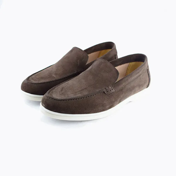 Mocassin pour homme 112 marron daim  ..........  miniature